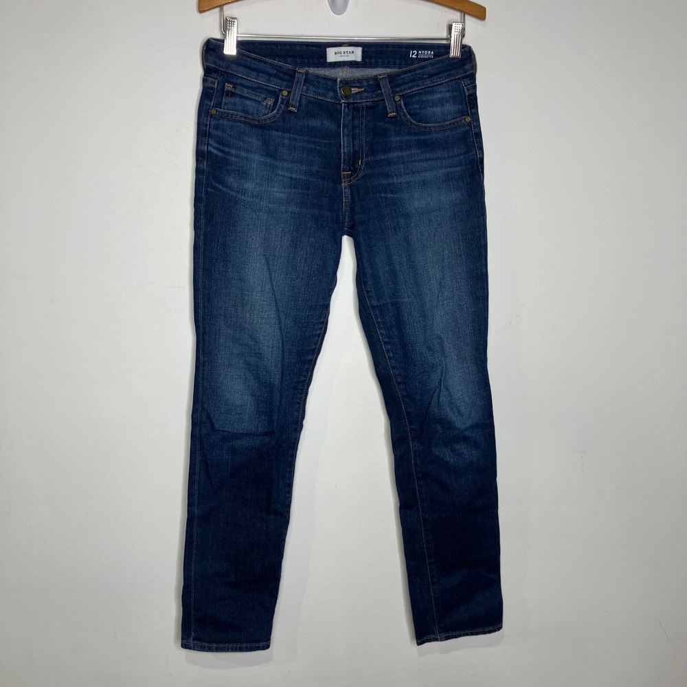 Big Star 12 hydra‎ cigarette blue jeans Women's size 27casual straight leg